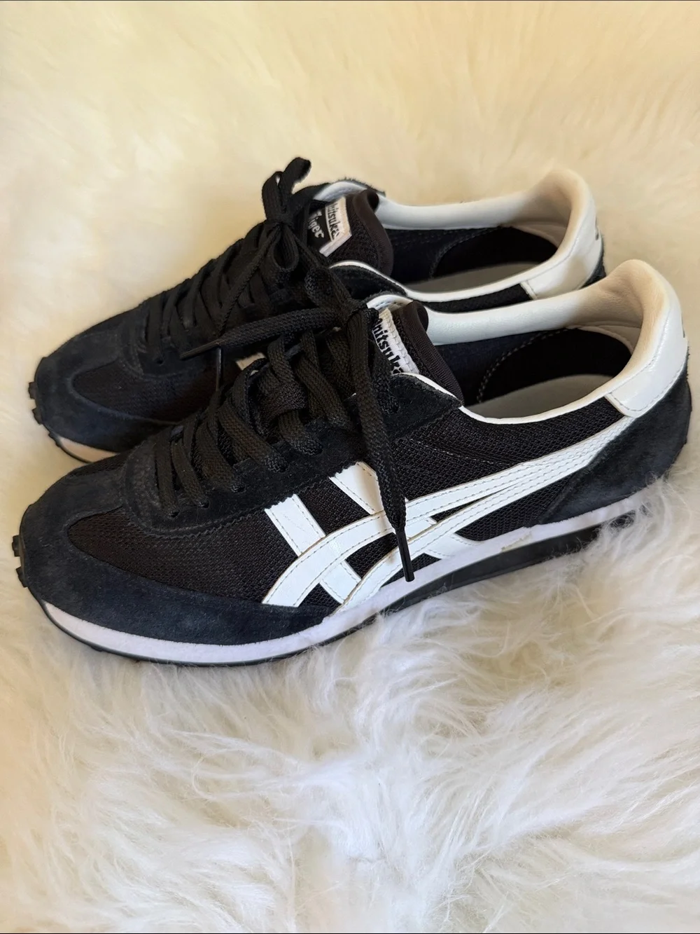 Onitsuka Tiger EDR 78 'Black White' Sneakers unisex size 6.5 men’s, 8 women’s